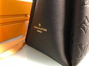 Louis Vuitton Monogram Empreinte Leather Handbags M43758 Black - 2