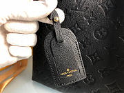 Louis Vuitton Monogram Empreinte Leather Handbags M43758 Black - 6
