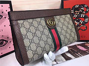 Gucci PVC Leather women bag 493677 Brown - 3