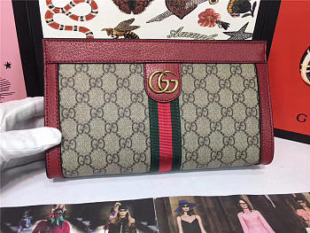 Gucci PVC Leather women bag 493677 Red
