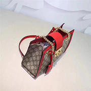 Gucci Padlock small shoulder bag 498156 Red - 6