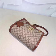 Gucci Padlock small shoulder bag 498156 Brown - 6