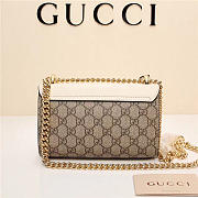 Gucci Padlock Bee Star small shoulder bag 432182 White - 6