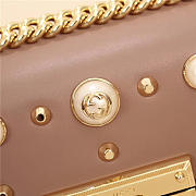 Gucci Padlock Bee Star small shoulder bag 432182 Pink - 4