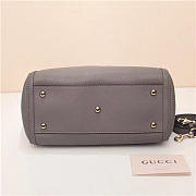 GUCCI 369176 Soho Tote Bag Women leather Shoulder Bag Gray - 6