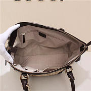 Gucci 341503 Nylon Large Convertible Tote Bag Black - 6