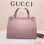 Gucci Marmont small top handle bag 421890 Pink - 4