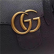 Gucci Marmont small top handle bag 421890 Black - 3