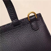 Gucci Marmont small top handle bag 421890 Black - 4