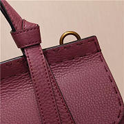 Gucci Marmont small top handle bag 421890 Wine Red - 5