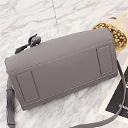 YSL Original Leather Women Handbag Gray - 6