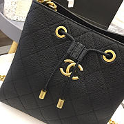 Chanel Womens Shoulder Bags Black AS0310 - 2