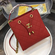 Chanel Womens Shoulder Bags Red AS0310 - 2