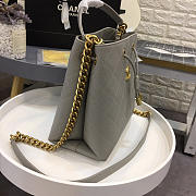 Chanel Womens Shoulder Bags Gray AS0310 - 6