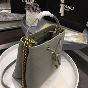 Chanel Womens Shoulder Bags Gray AS0310 - 4