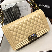 Chanel Leboy lambskin Bag in Apricot 67086 - 2