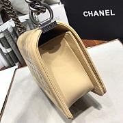 Chanel Leboy lambskin Bag in Apricot With Silver Hardware 67086 - 4