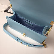 Chanel Leboy lambskin Bag in Blue With Gold Hardware 67086 - 2