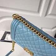 Chanel Leboy lambskin Bag in Blue With Gold Hardware 67086 - 3