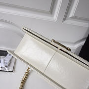 Chanel leboy calfskin bag in beige with gold hardware 25cm - 6