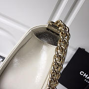 Chanel leboy calfskin bag in beige with gold hardware 25cm - 3
