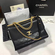 Chanel Classic Lambskin Large Handbag A01112 Black - 1