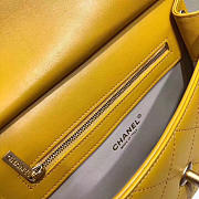 Chanel Classic Lambskin Large Handbag A01112 Yellow - 2