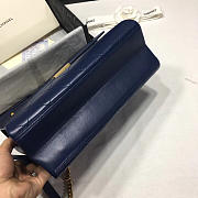 Chanel Classic Lambskin Large Handbag A01112 Blue - 5