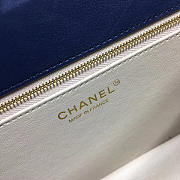 Chanel Classic Lambskin Large Handbag A01112 Blue - 2