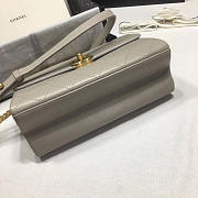 Chanel Classic Lambskin Small Handbag A01112 Gray - 5