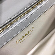 Chanel Classic Lambskin Small Handbag A01112 Gray - 2