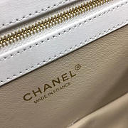 Chanel Classic Lambskin Small Handbag A01112 White - 2