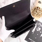 YSL Real leather Handbag with Black 26606 - 2