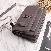 YSL Real leather Handbag with Gray 26606 - 4