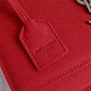 YSL Real leather Handbag with Red 26606 - 5