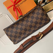 Louis Vuitton Damier Ebene Crossbody Handbag Apricot N40148 - 5