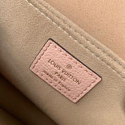 Louis Vuitton Damier Ebene Crossbody Handbag Pink N40148 - 3