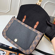 Louis Vuitton Damier Ebene Crossbody Handbag Black N40148 - 2