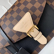 Louis Vuitton Damier Ebene Crossbody Handbag Black N40148 - 4