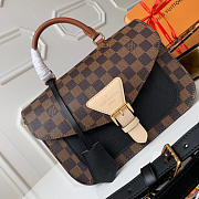 Louis Vuitton Damier Ebene Crossbody Handbag Black N40148 - 6