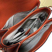 Gucci Orignial Calfskin Handbag In Orange 510320 - 6