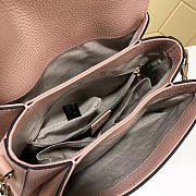 Gucci Orignial Calfskin Handbag In Pink 510320 - 6