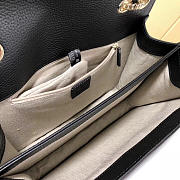 Gucci Marmont Shoulder Black Leather Cross Body Bag 510303 - 6
