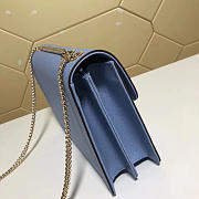 Gucci Marmont Shoulder Light Blue Leather Cross Body Bag 510303 - 2