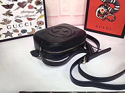 Gucci Women's Shoulder Leather Black Bags 308364 - 3