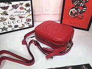 Gucci Women's Shoulder Leather Red Bags 308364 - 5