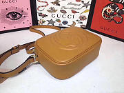 Gucci Women's Shoulder Leather Khaki Bags 308364 - 4