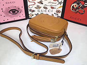 Gucci Women's Shoulder Leather Khaki Bags 308364 - 6