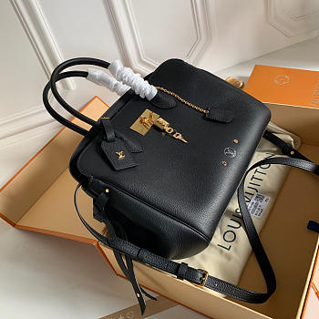 Louis Vuitton Milla Veau Cowhide leather Black Handbag M54348