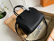 Louis Vuitton Milla Calfskin Bag Black Veau Nuage M54347 Bagsaa - 2